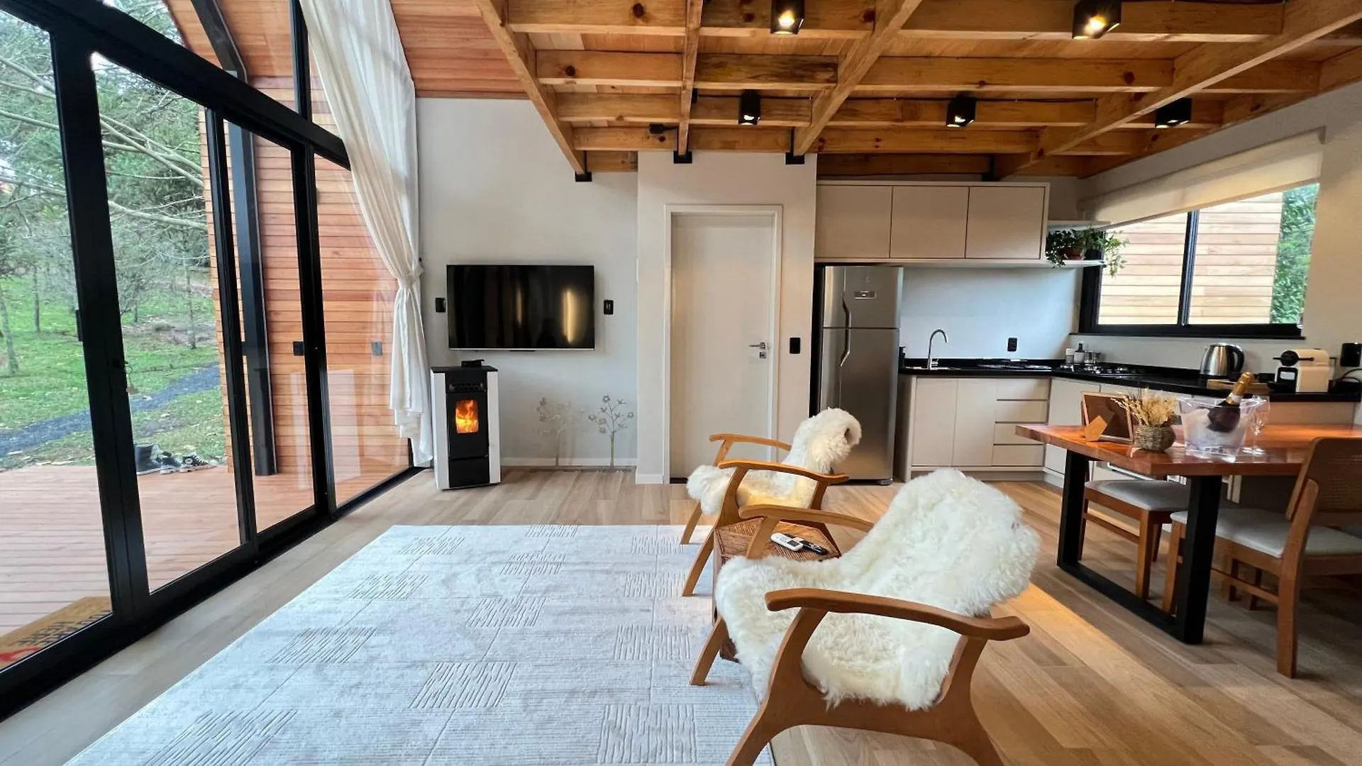Chalet Cabanas Jardim De Tereza São Joaquim Brasile